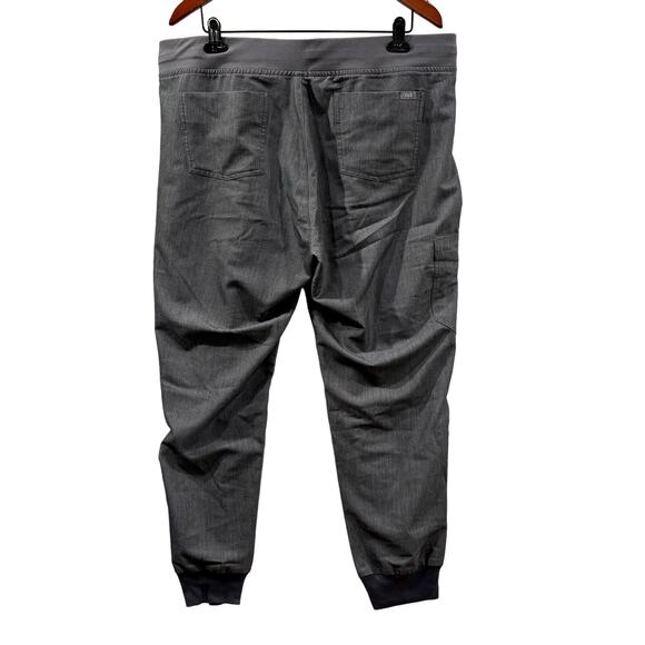 Figs Size XXL Scrub Pants Zamora Jogger Graphite Gray Slim Fit Stretch Waist - Picture 3 of 12